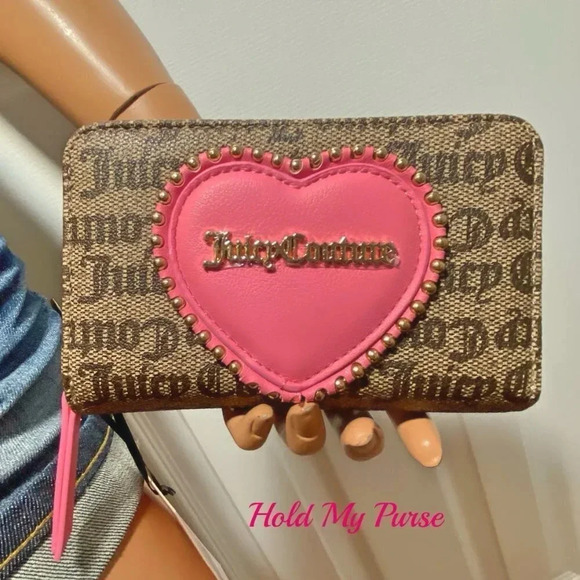 Juicy Couture Love Never Dies Multicompartment Bifold Wallet NWOT - Picture 8 of 8